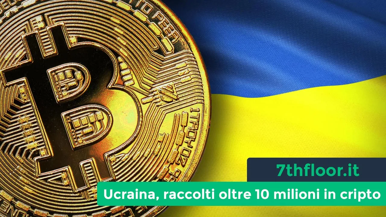 Il governo ucraino raccoglie oltre 10 milioni di dollari in donazioni di criptovalute